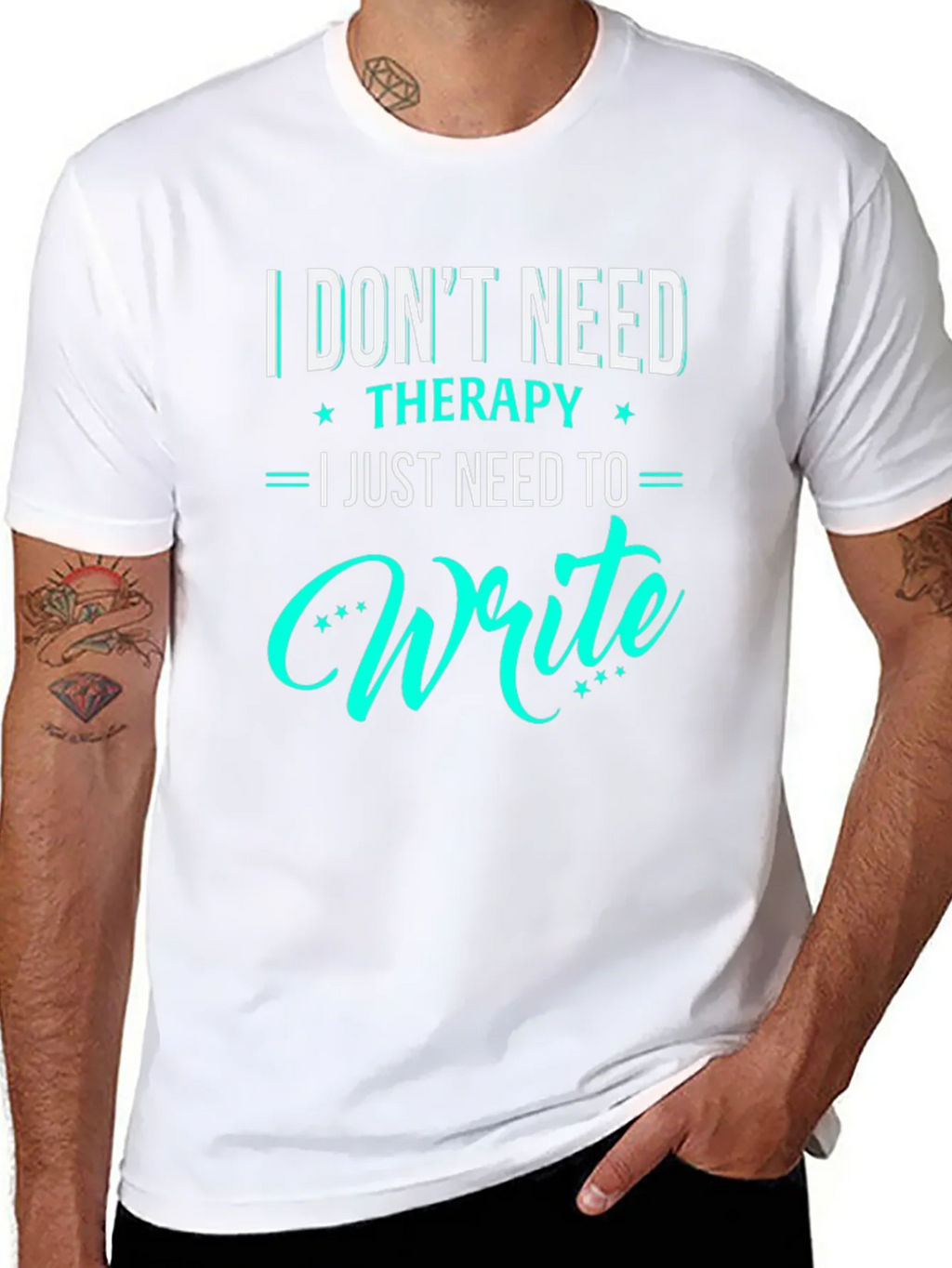 I Dont Need Therapy I Just To Write T-Shirt product image 7