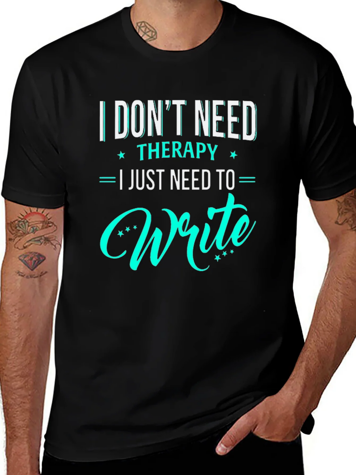 I Dont Need Therapy I Just To Write T-Shirt product image 1