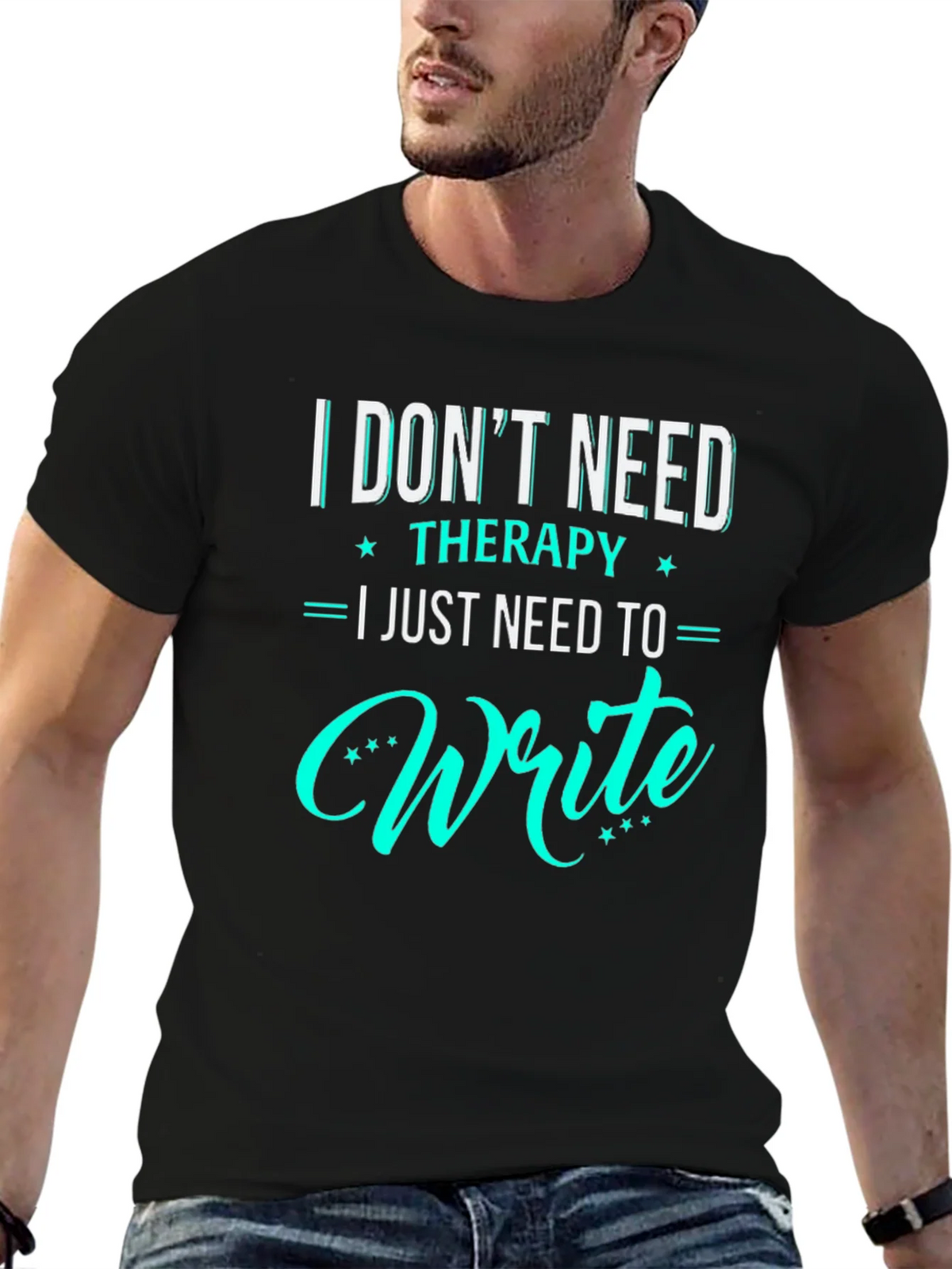 I Dont Need Therapy I Just To Write T-Shirt product image 6