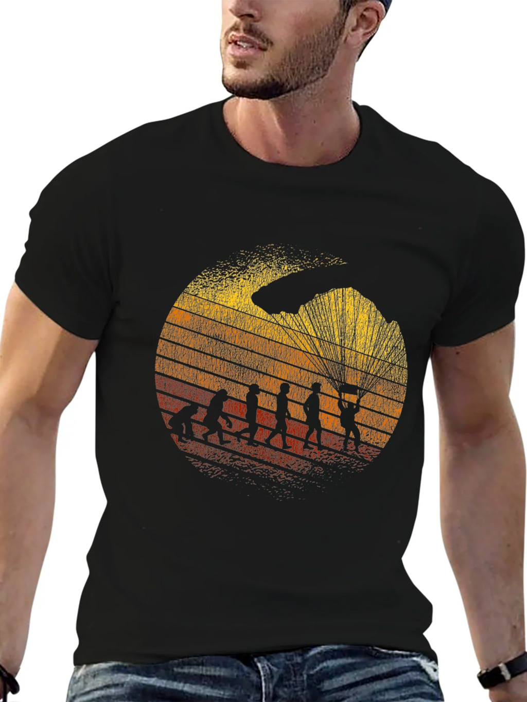 Parachute Evolution Black T-Shirt product image 6
