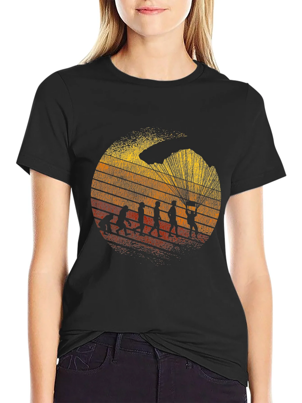 Parachute Evolution Black T-Shirt product image 2