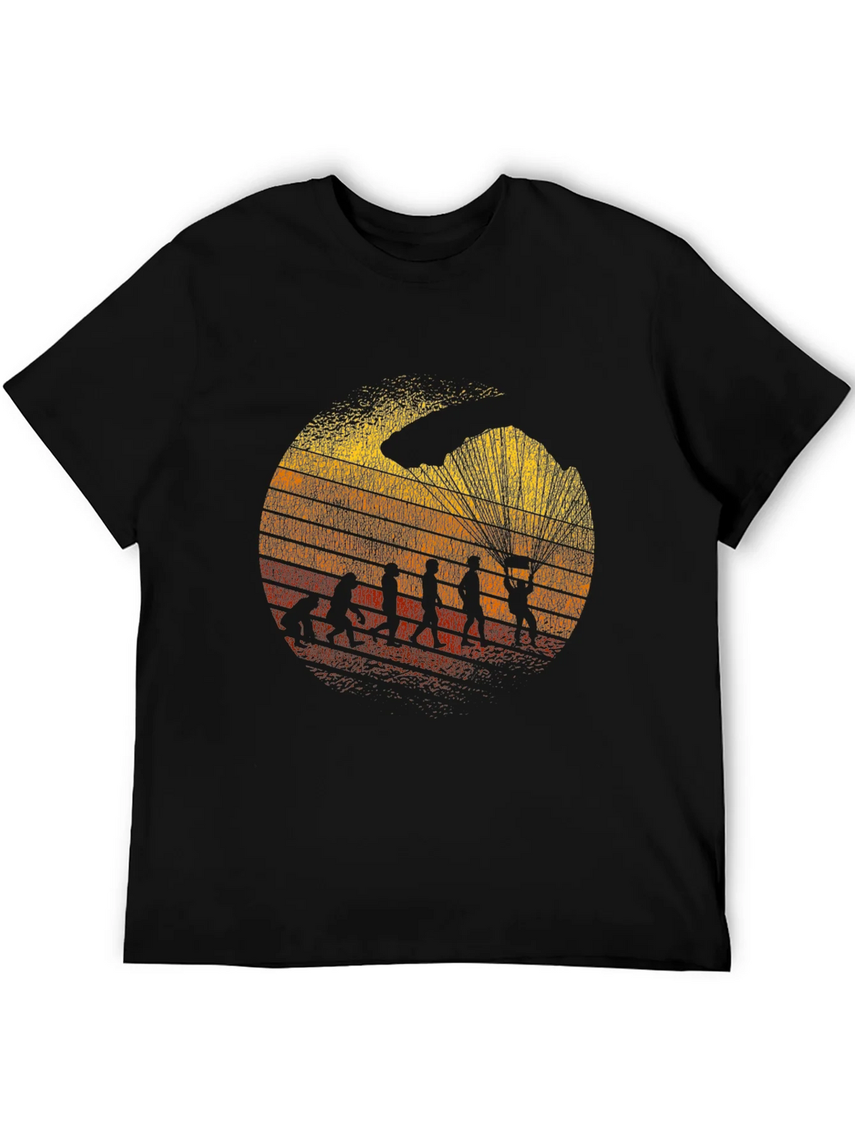 Parachute Evolution Black T-Shirt product image 5