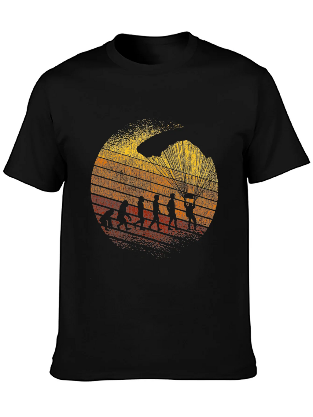 Parachute Evolution Black T-Shirt product image 3