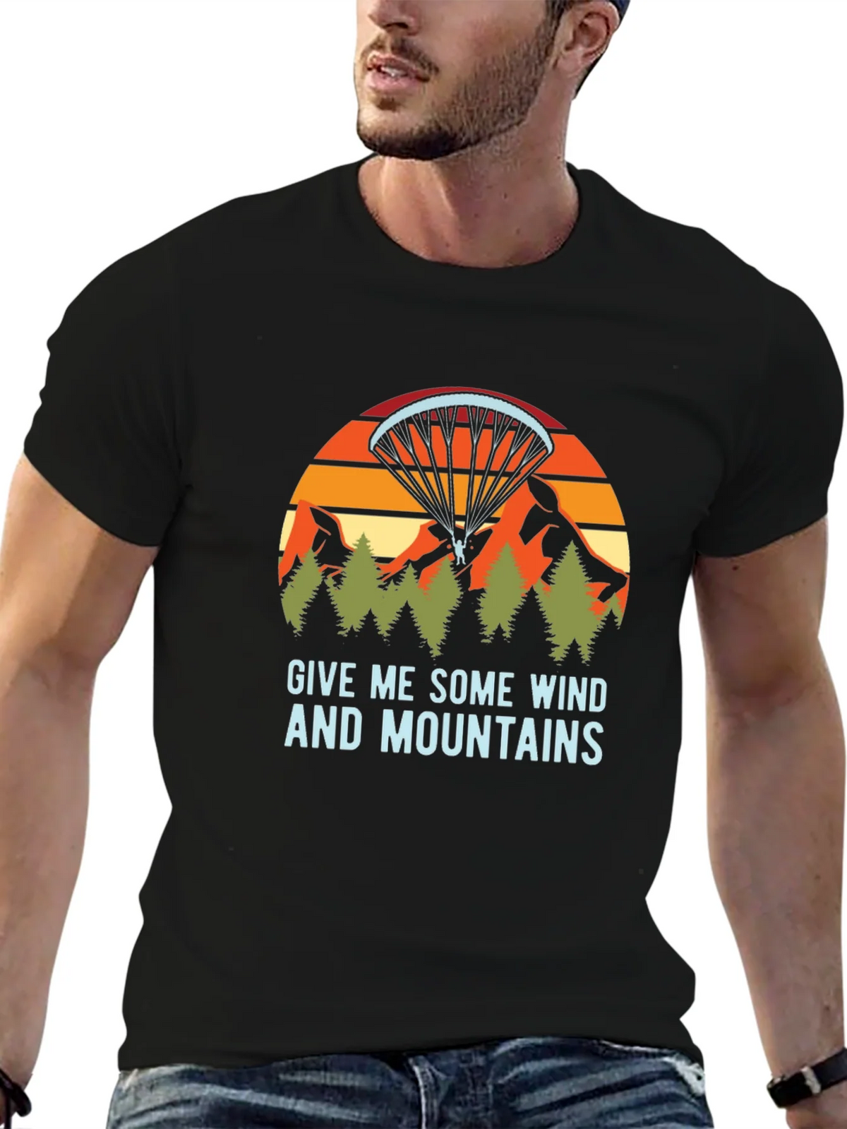 Give Me Some Wind and Mountains T-Shirt product image 6