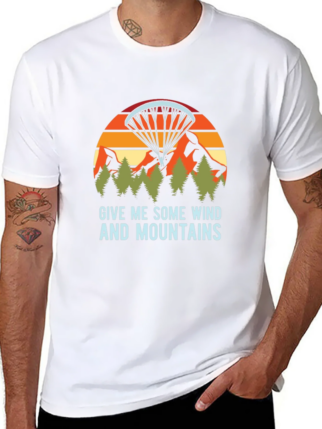 Give Me Some Wind and Mountains T-Shirt product image 7