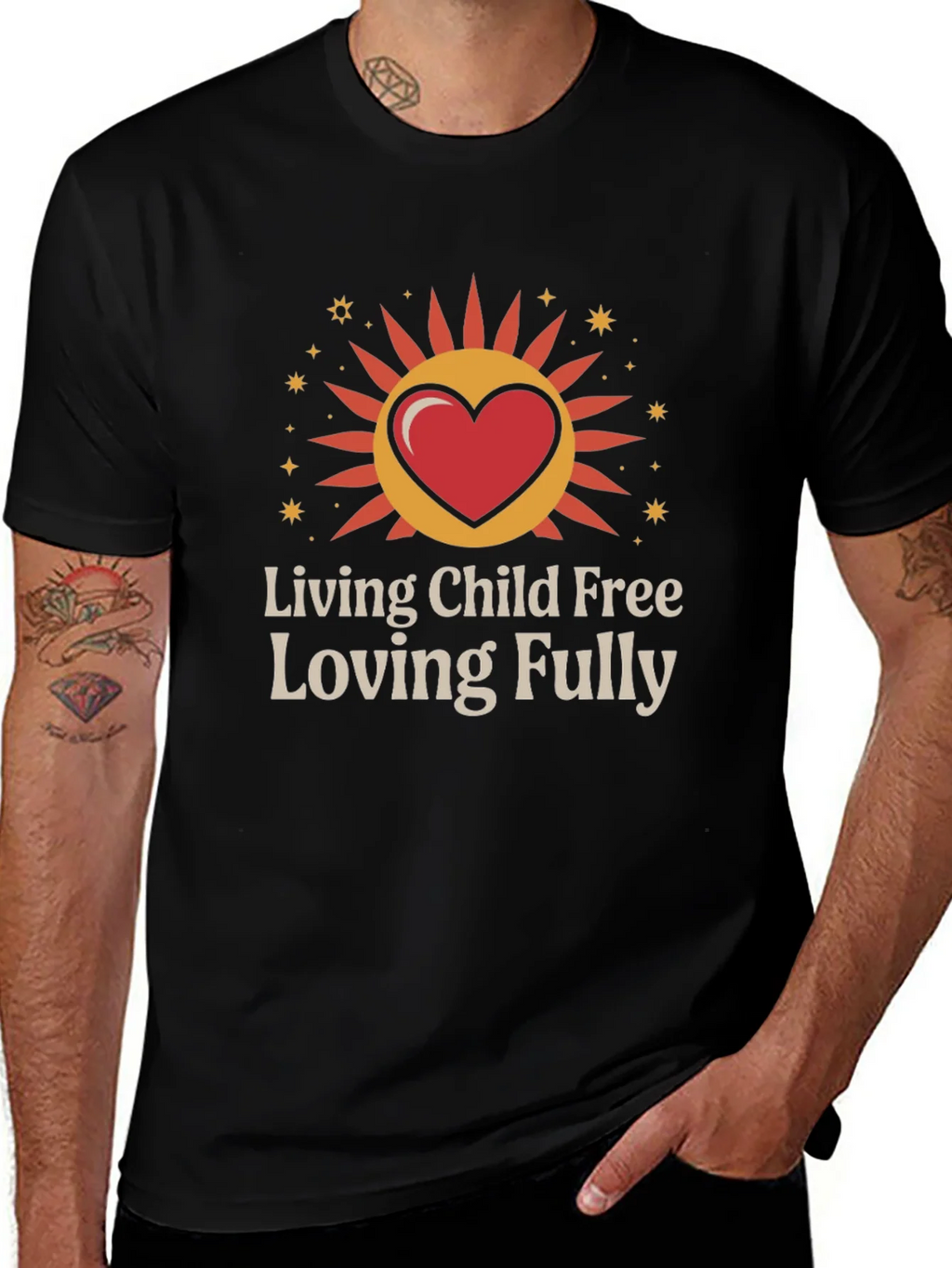 Living Child Free Loving Fully Graphic T-Shirt product image 1