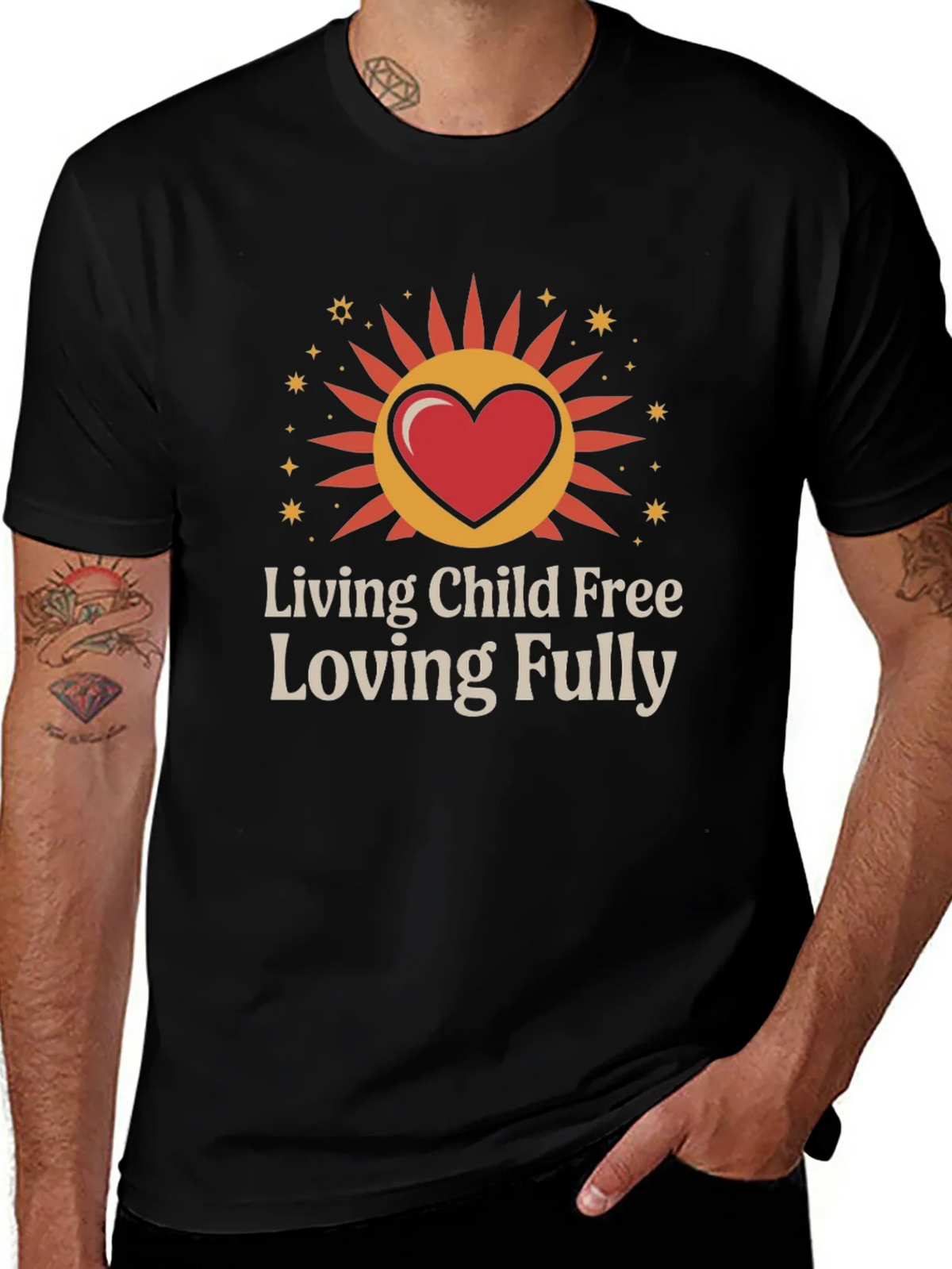 Living Child Free Loving Fully Graphic T-Shirt product image 1