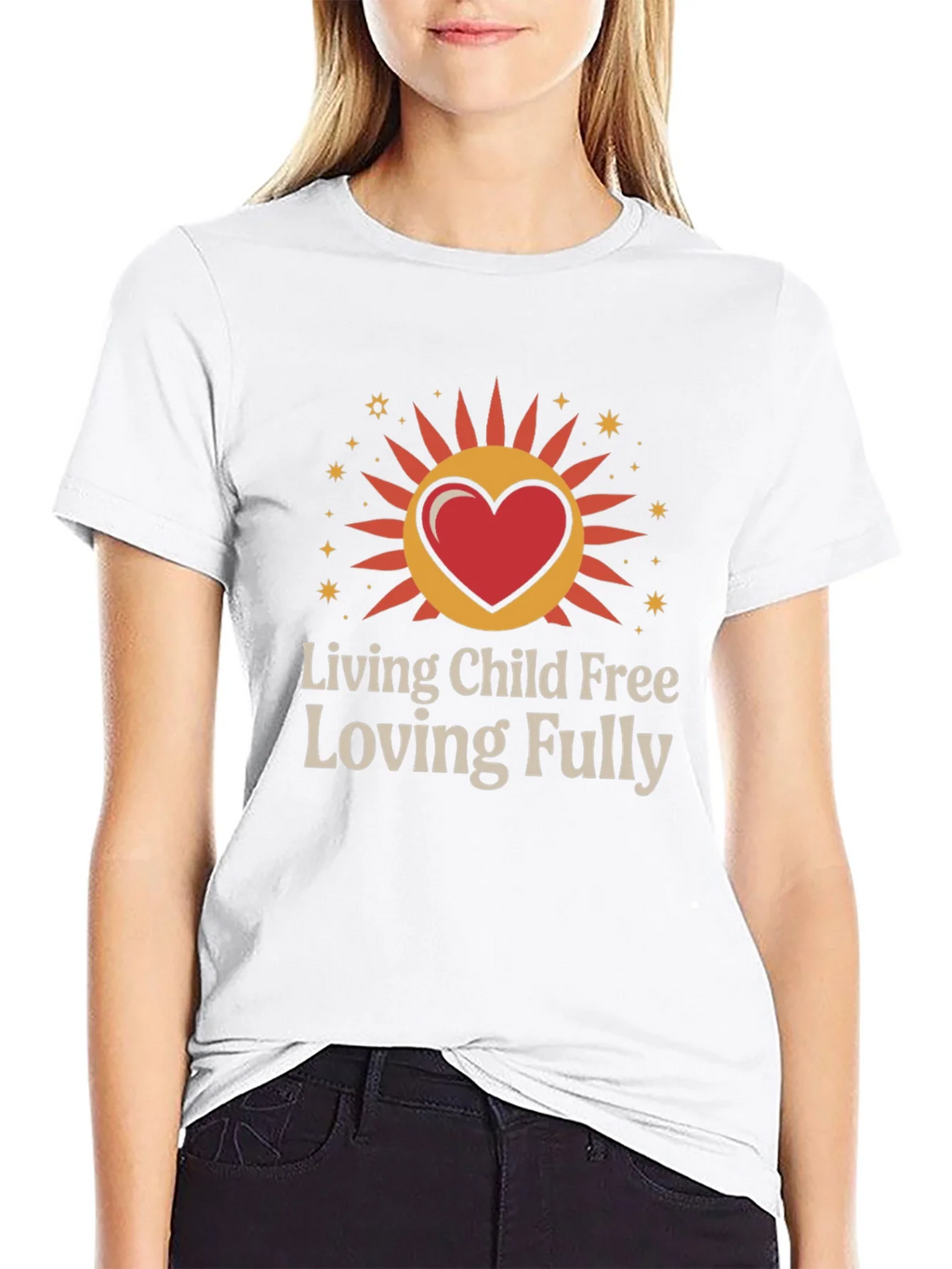 Living Child Free Loving Fully Graphic T-Shirt product image 4