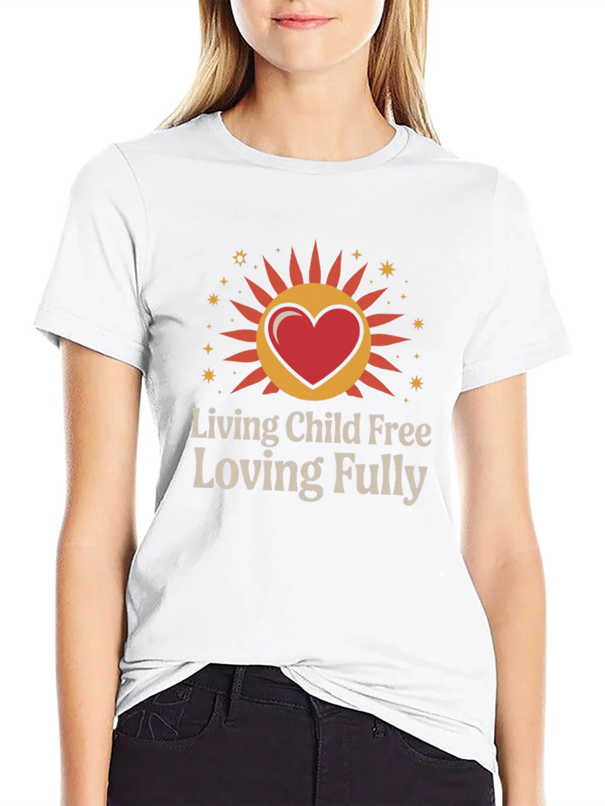 Living Child Free Loving Fully Graphic T-Shirt product image 4