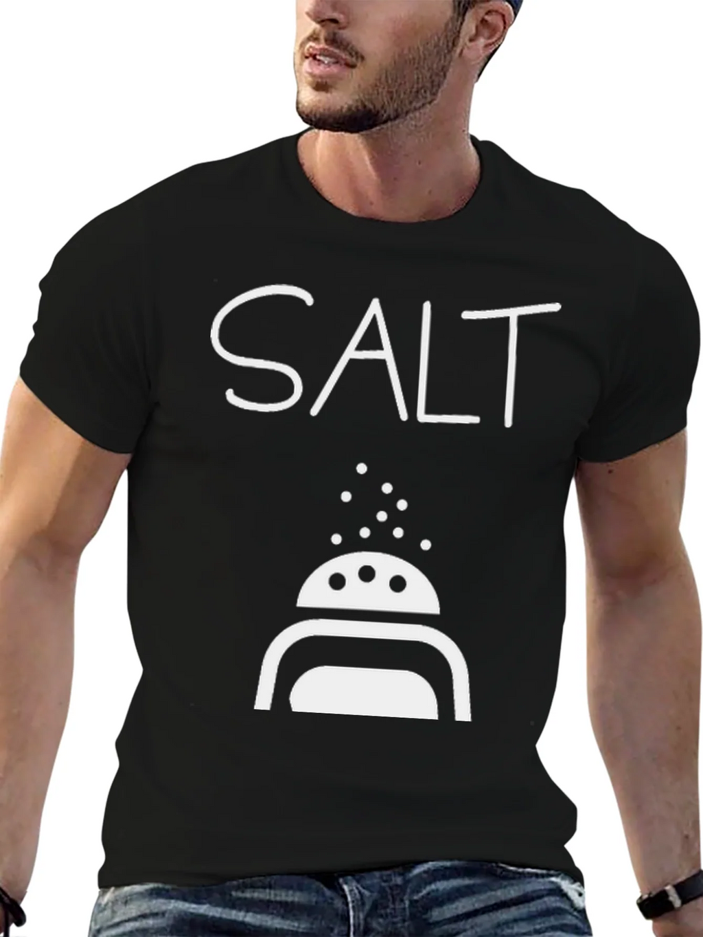 Funny Salt Shaker Graphic T-Shirt product image 6