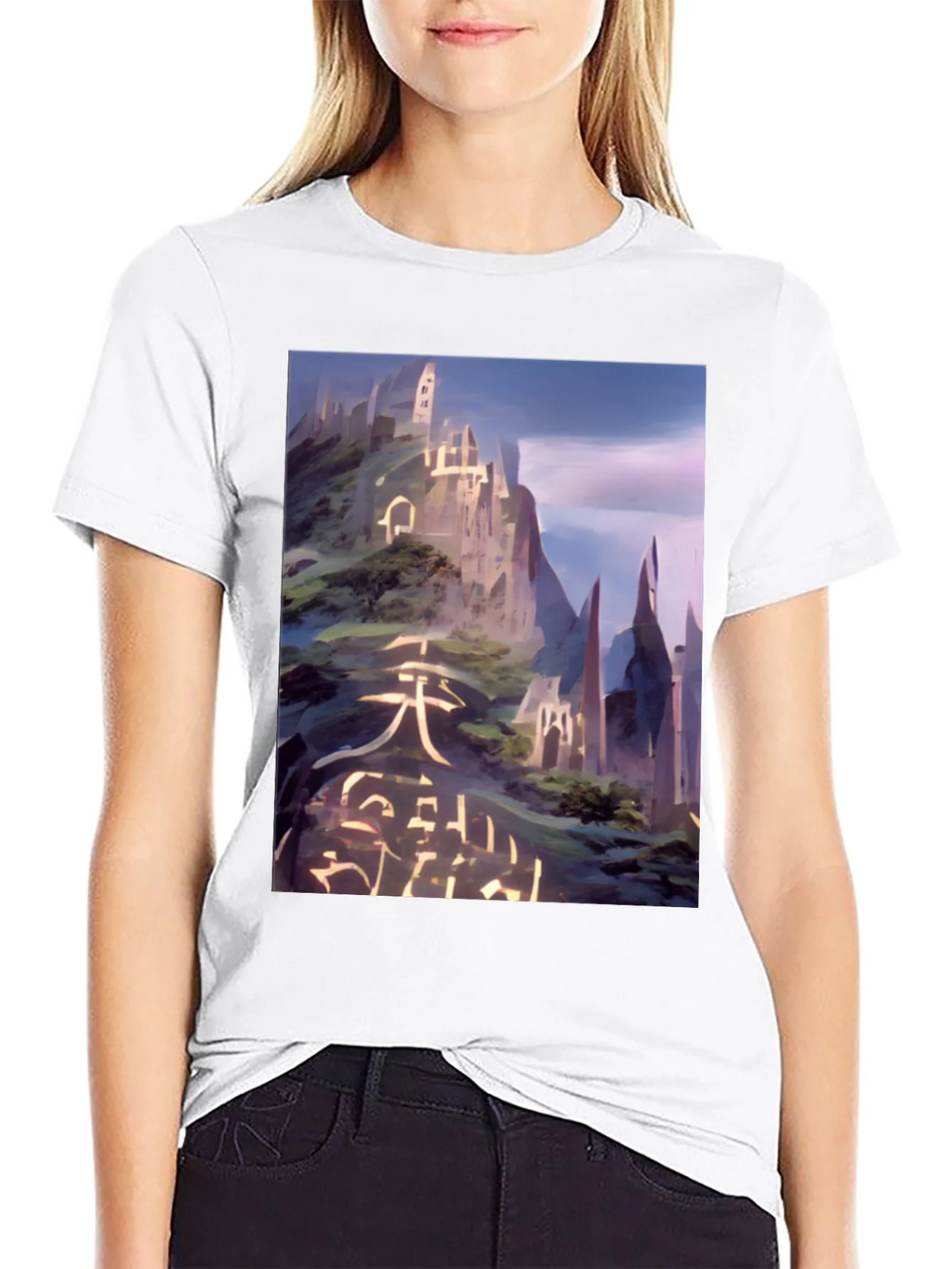 Abstract Mountain T-Shirt product image 8