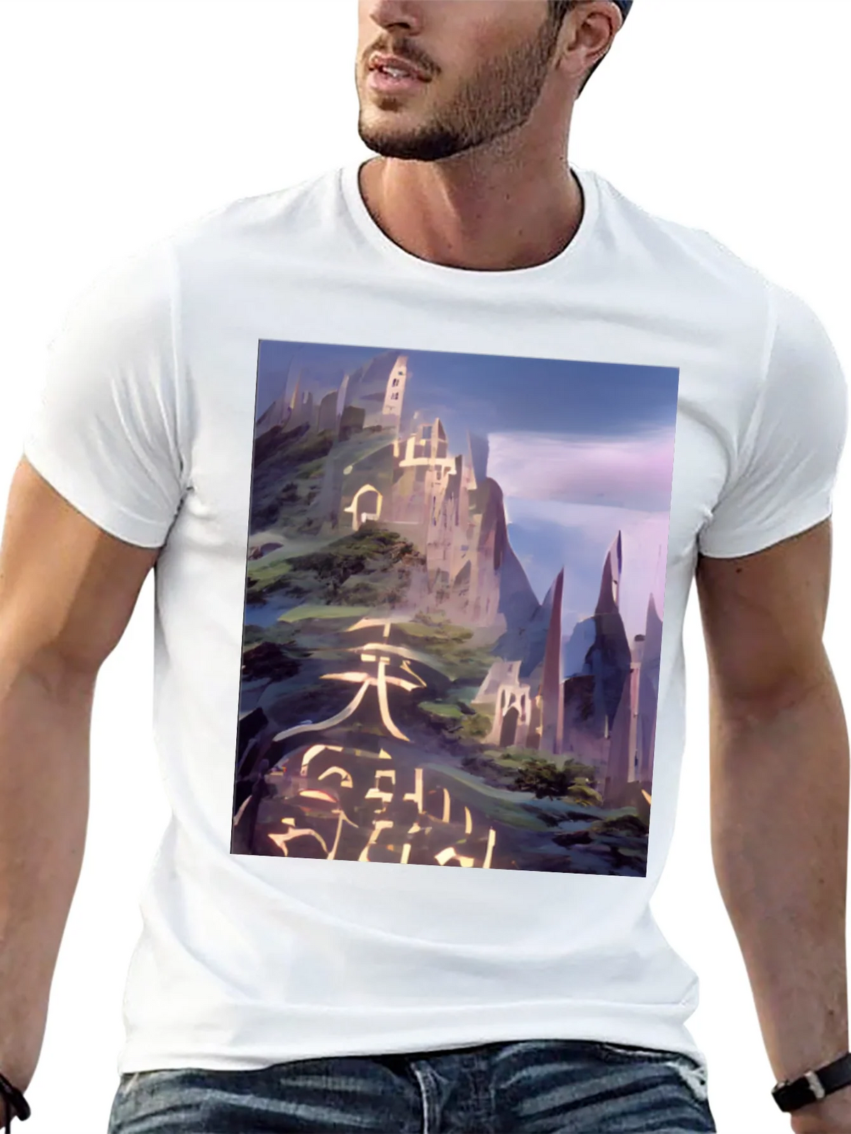 Abstract Mountain T-Shirt product image 11