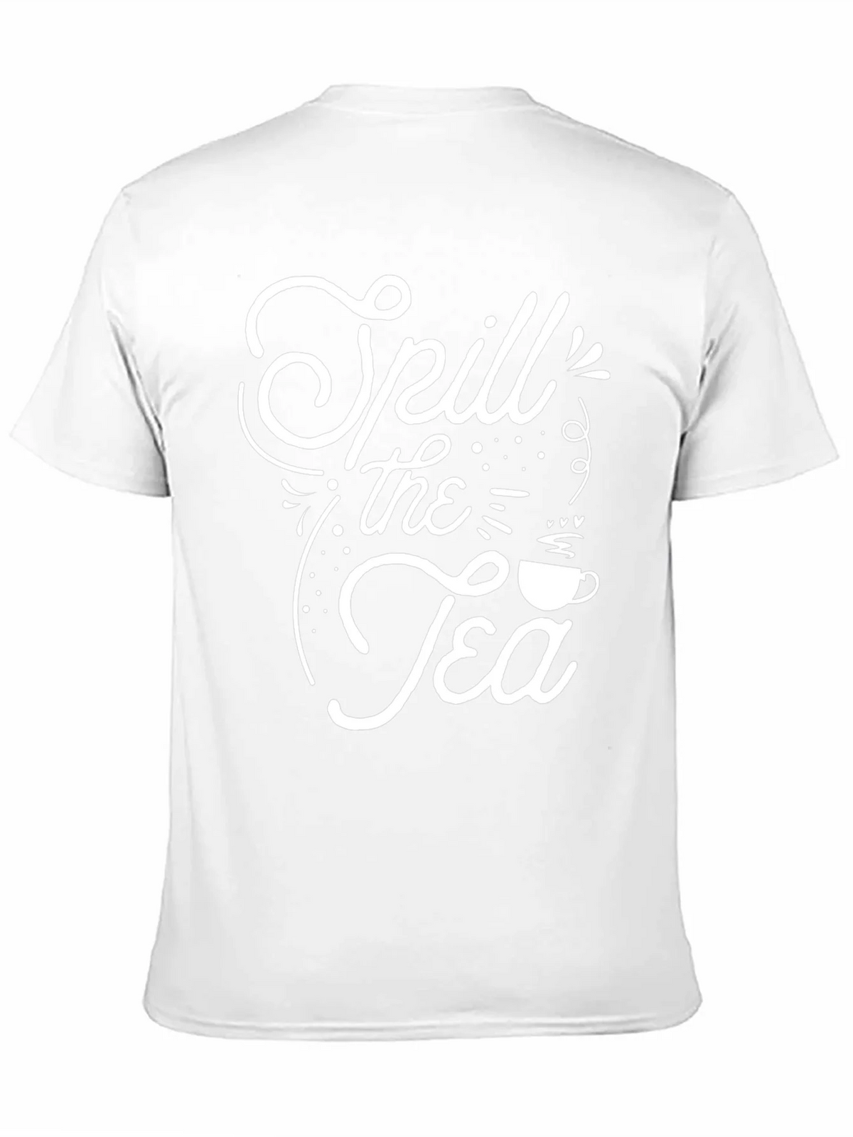Spill the Tea Graphic Tee - Trendy Black T-Shirt product image 7
