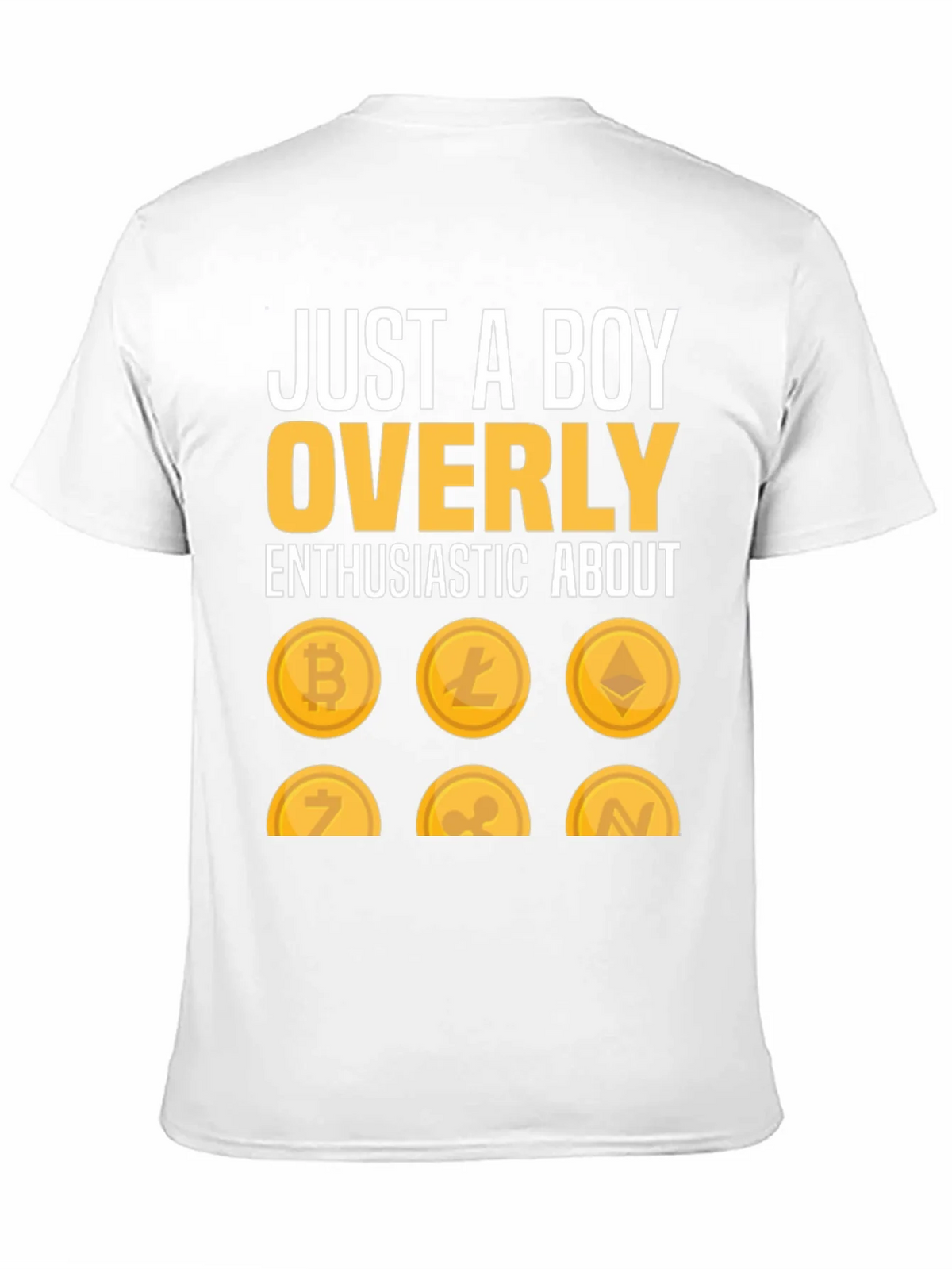 Crypto Enthusiast Boy T-Shirt product image 3