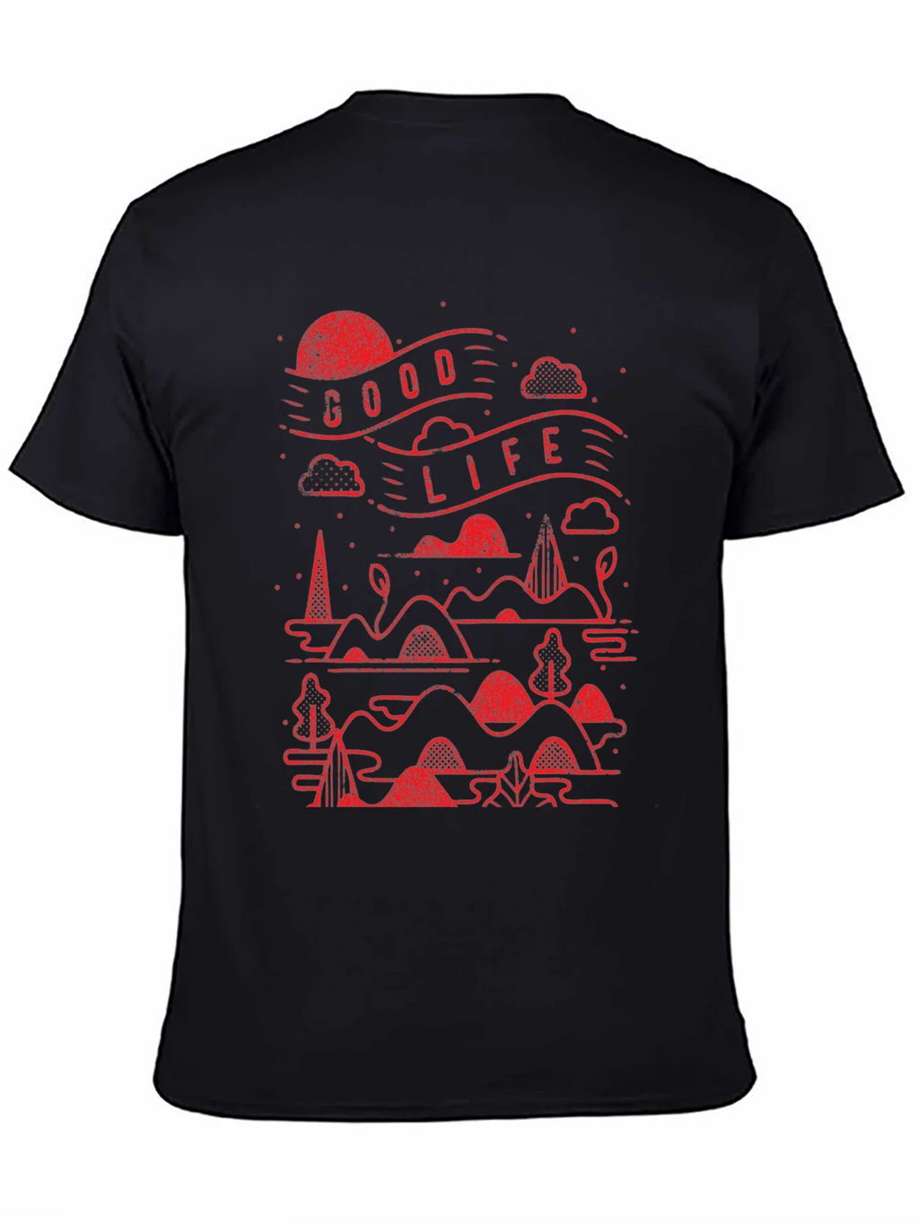Good Life Graphic Tee - Black product image 4