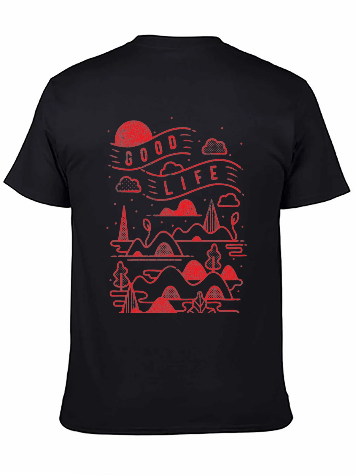 Good Life Graphic Tee - Black product image 4