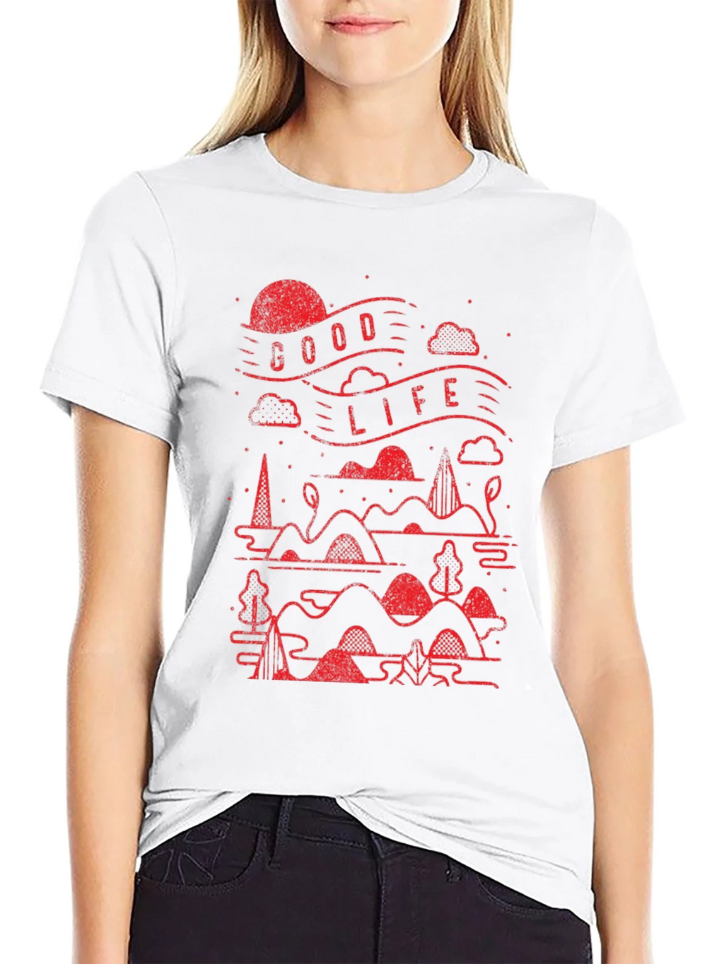 Good Life Graphic Tee - Black product image 8