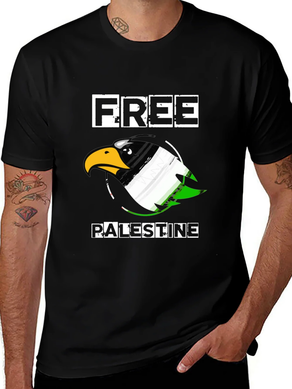 Free Palestine Graphic Tee product image 1