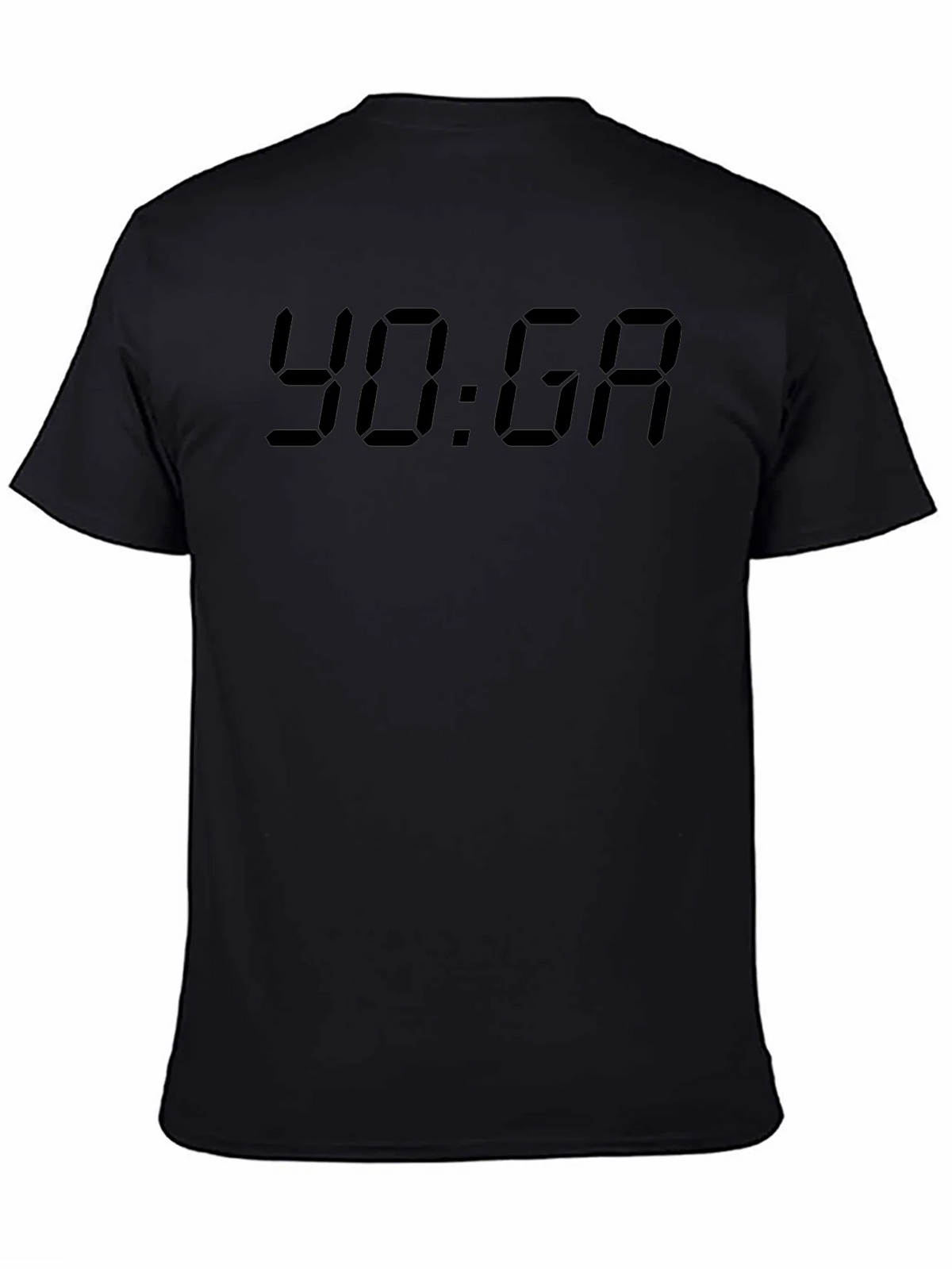 YOGA Digital T-Shirt - Black Tee product image 4