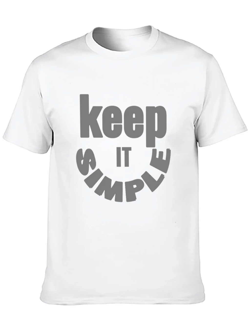 Keep it Simple Graphic Tee - Black Cotton product image 9