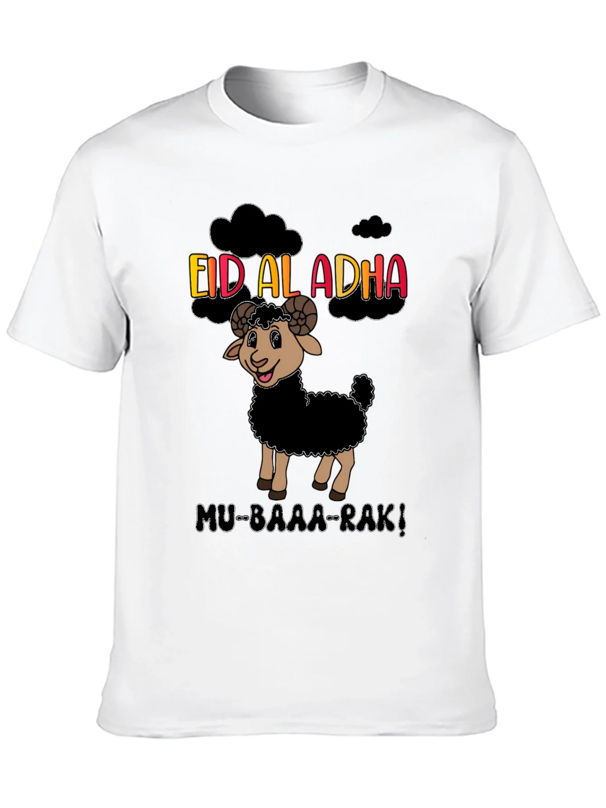Eid al-Adha Sheep Graphic T-Shirt product image 9