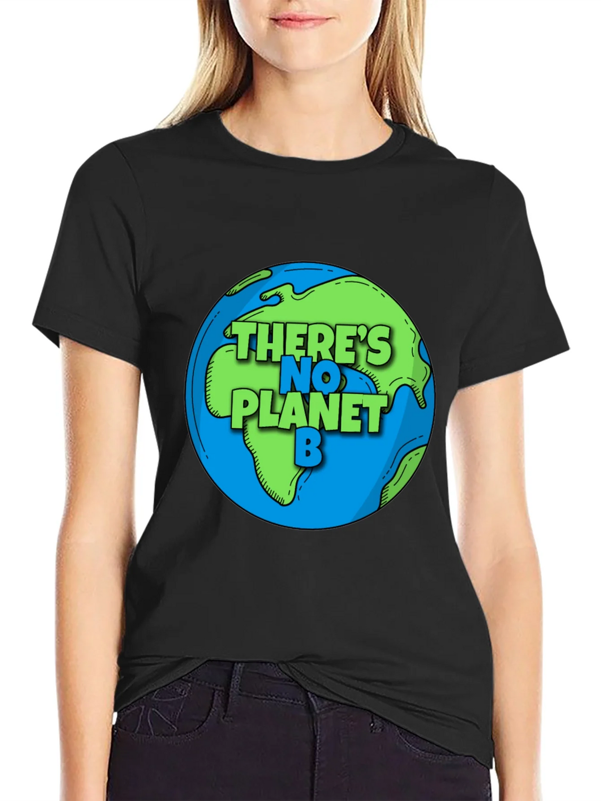 Theres No Planet B Earth Graphic Tee product image 2