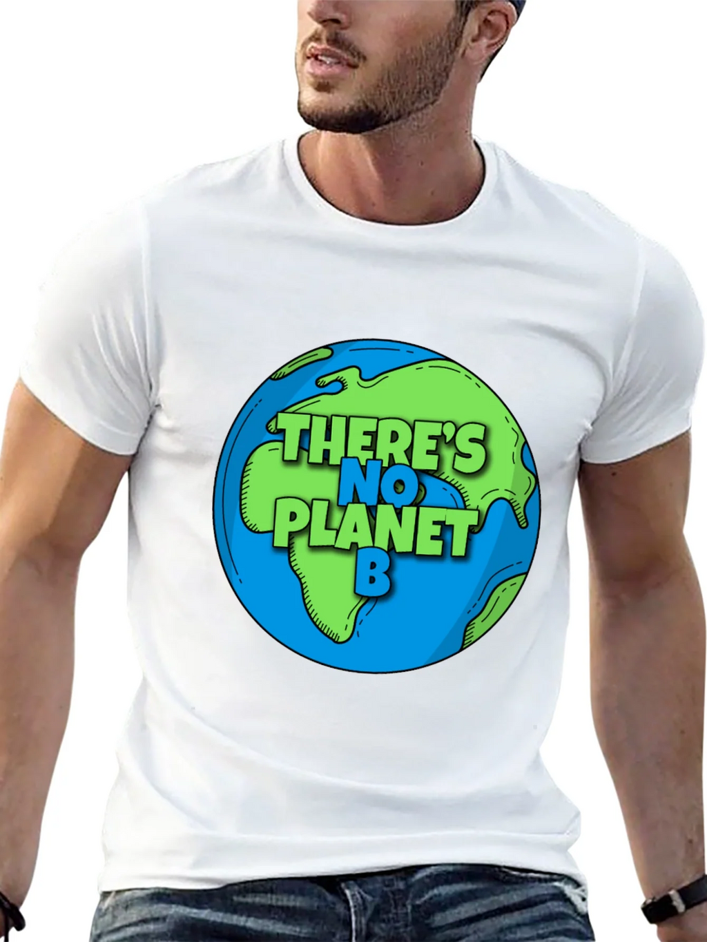 Theres No Planet B Earth Graphic Tee product image 12