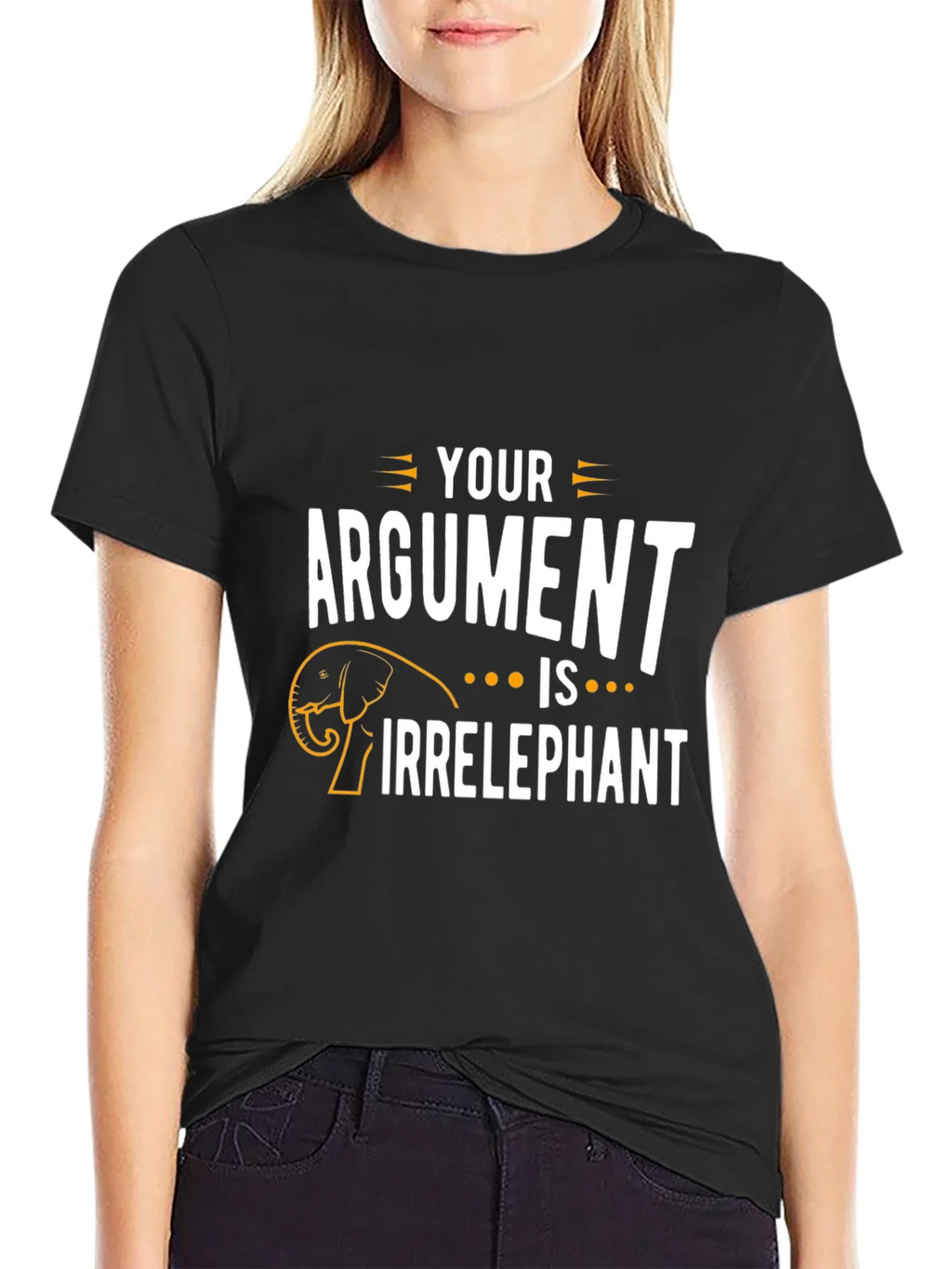 Irrelephant T-Shirt - Funny Argument Pun Tee product image 2