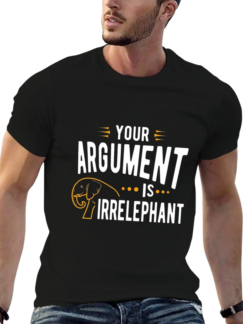 Irrelephant T-Shirt - Funny Argument Pun Tee product image 6