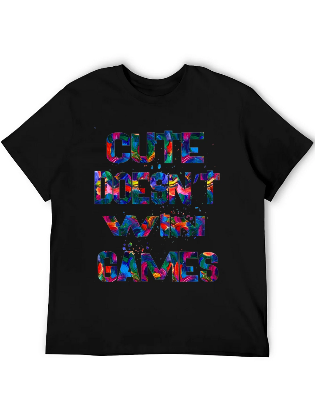 Cute Doesnt Win Games Graphic T-Shirt product image 5