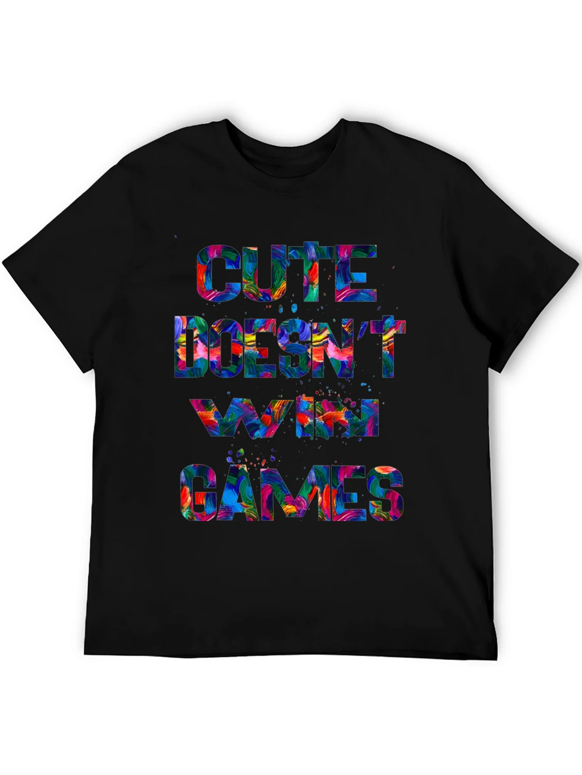 Cute Doesnt Win Games Graphic T-Shirt product image 5