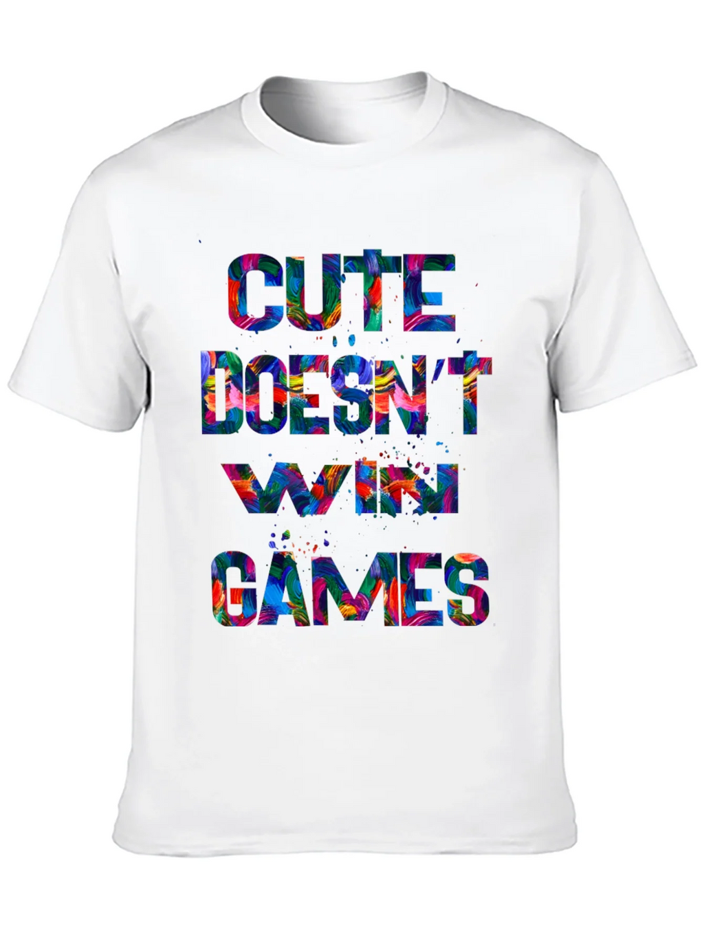 Cute Doesnt Win Games Graphic T-Shirt product image 9