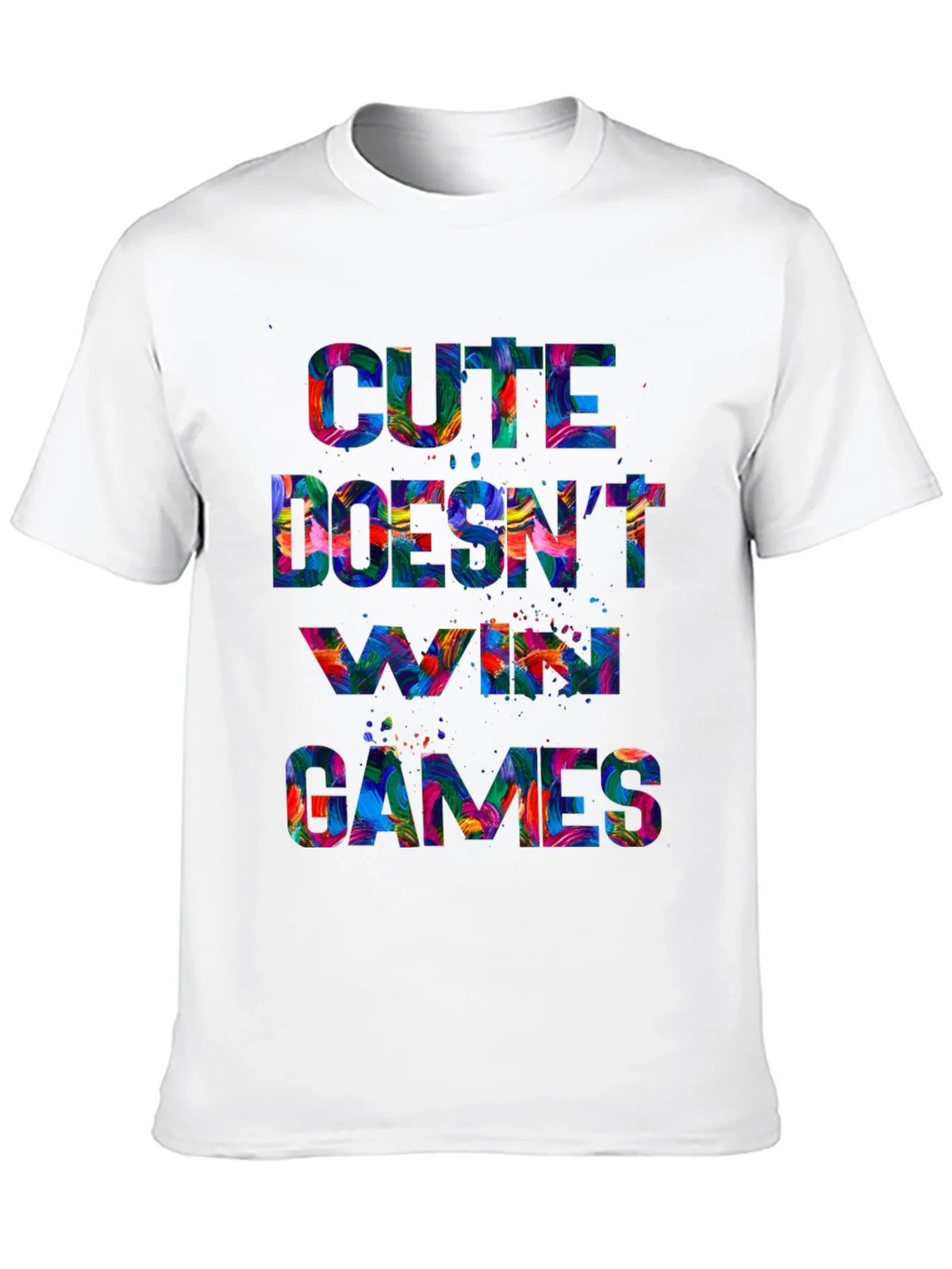 Cute Doesnt Win Games Graphic T-Shirt product image 9