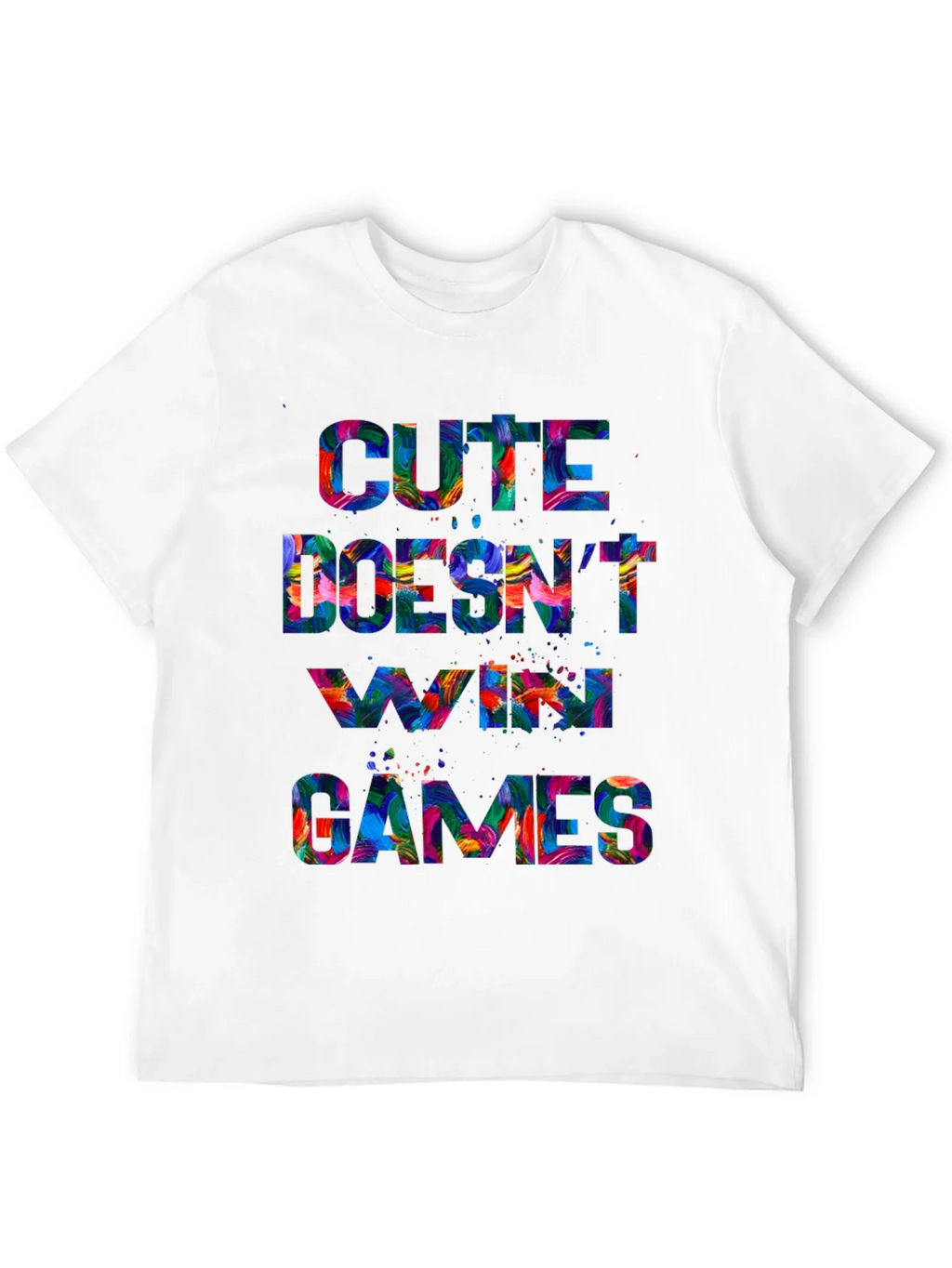 Cute Doesnt Win Games Graphic T-Shirt product image 11