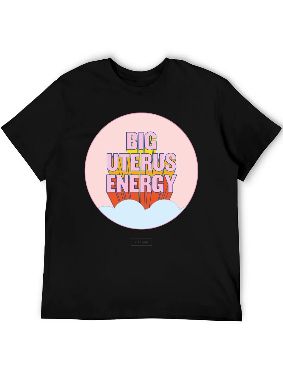 Big Uterus Energy Graphic Tee product image 5