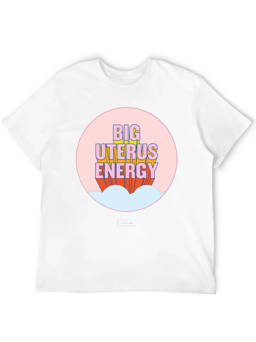 Big Uterus Energy Graphic Tee product image 11