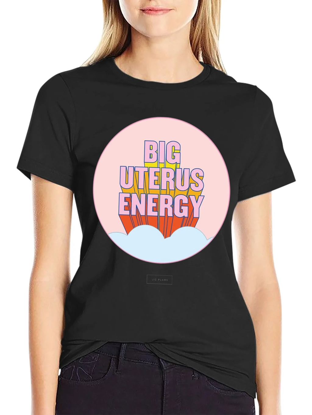 Big Uterus Energy Graphic Tee product image 2