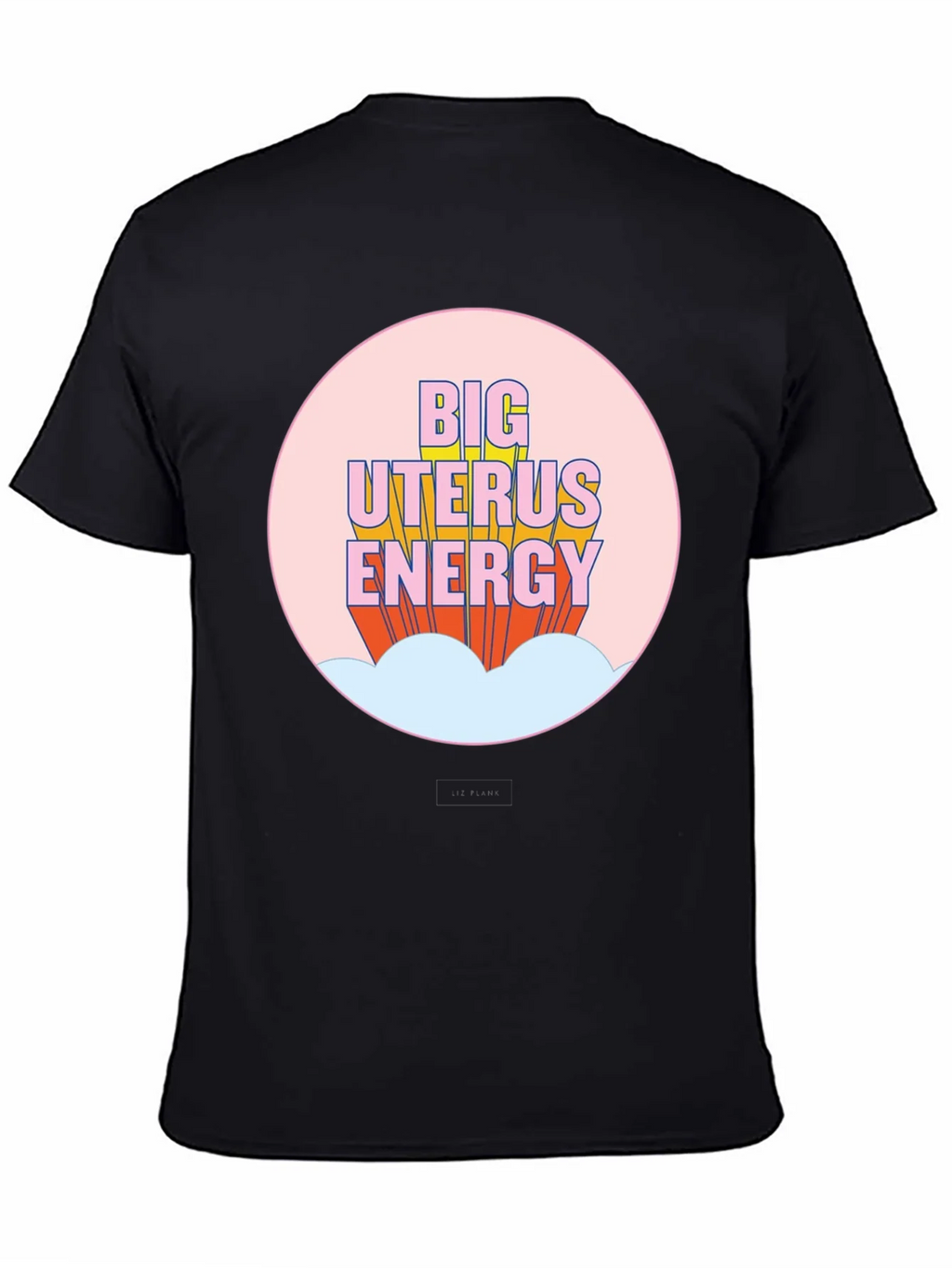 Big Uterus Energy Graphic Tee product image 4