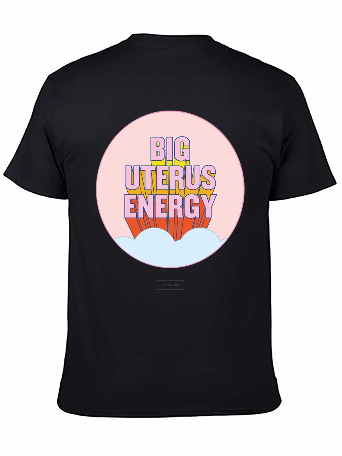 Big Uterus Energy Graphic Tee product image 4