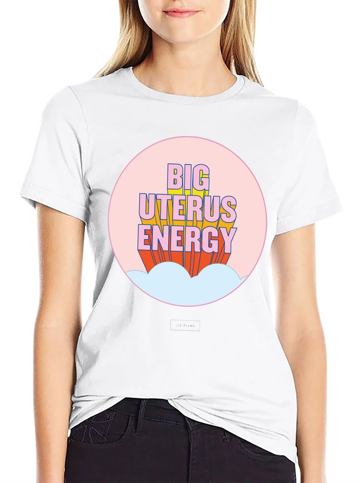 Big Uterus Energy Graphic Tee product image 8