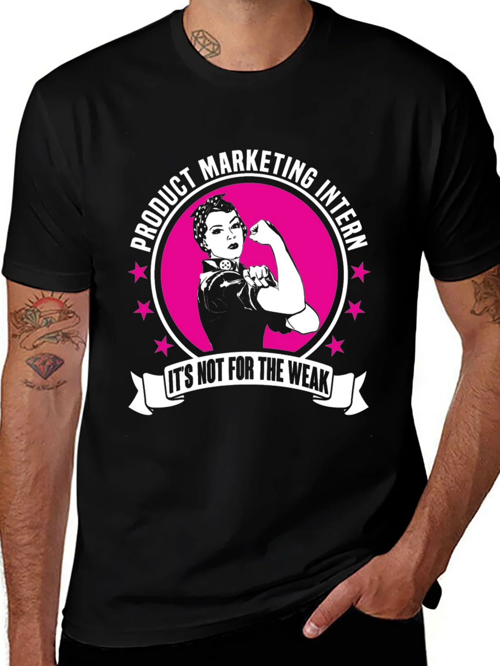 Product Marketing Intern Rosie the Riveter T-Shirt product image 1