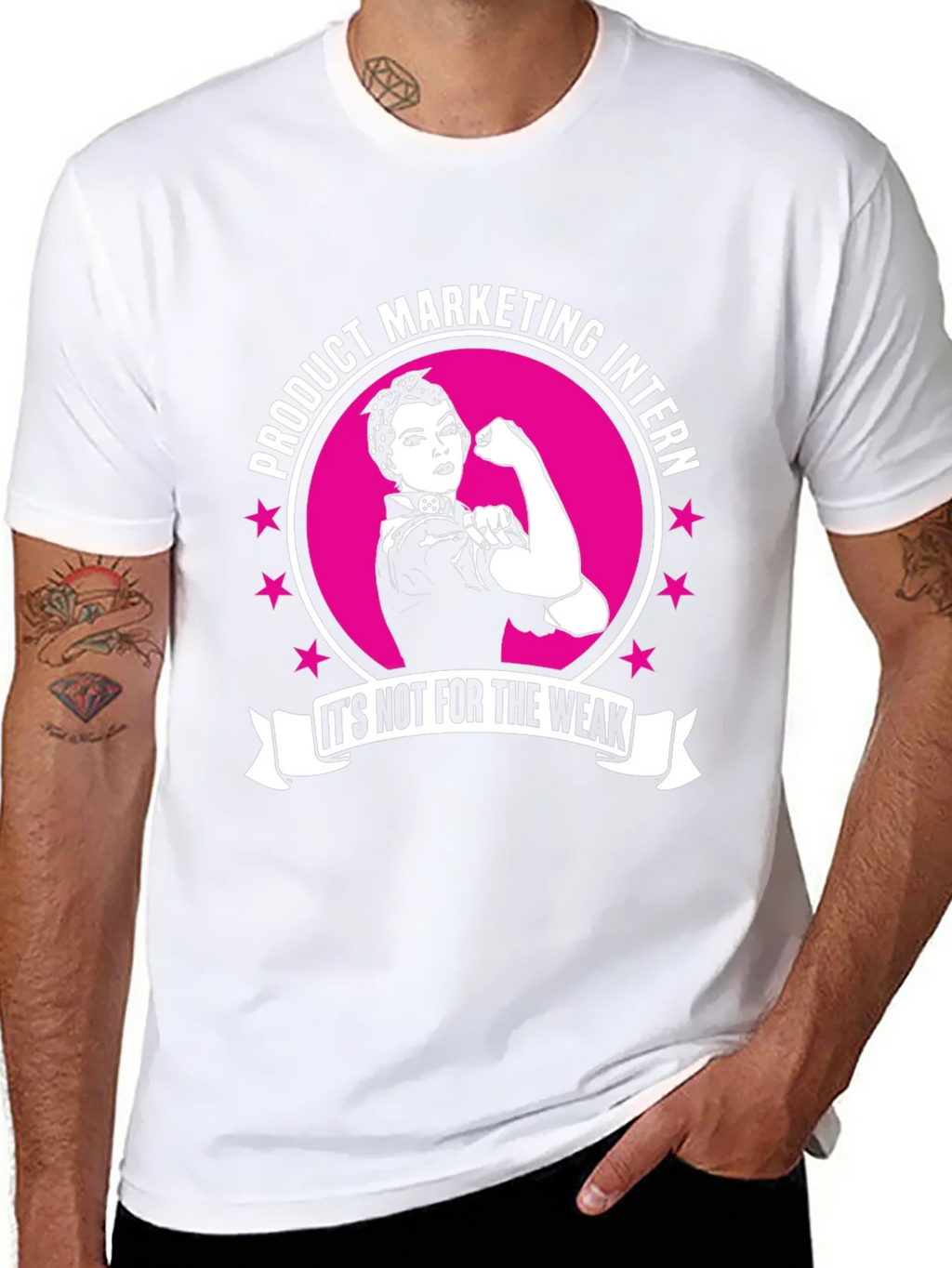Product Marketing Intern Rosie the Riveter T-Shirt product image 7