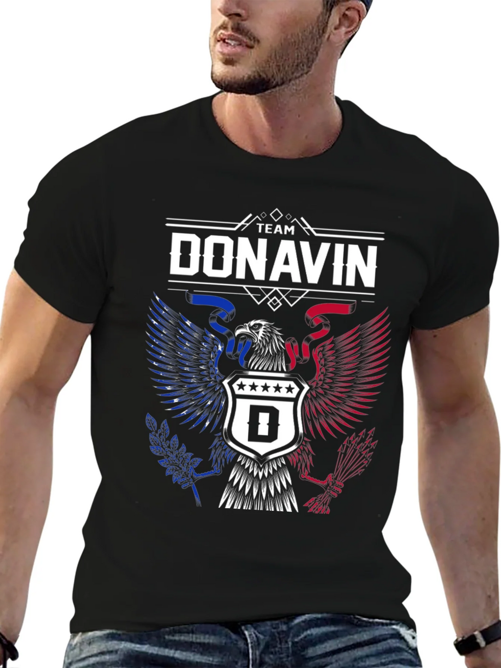 Team Donavin Eagle Graphic T-Shirt product image 6