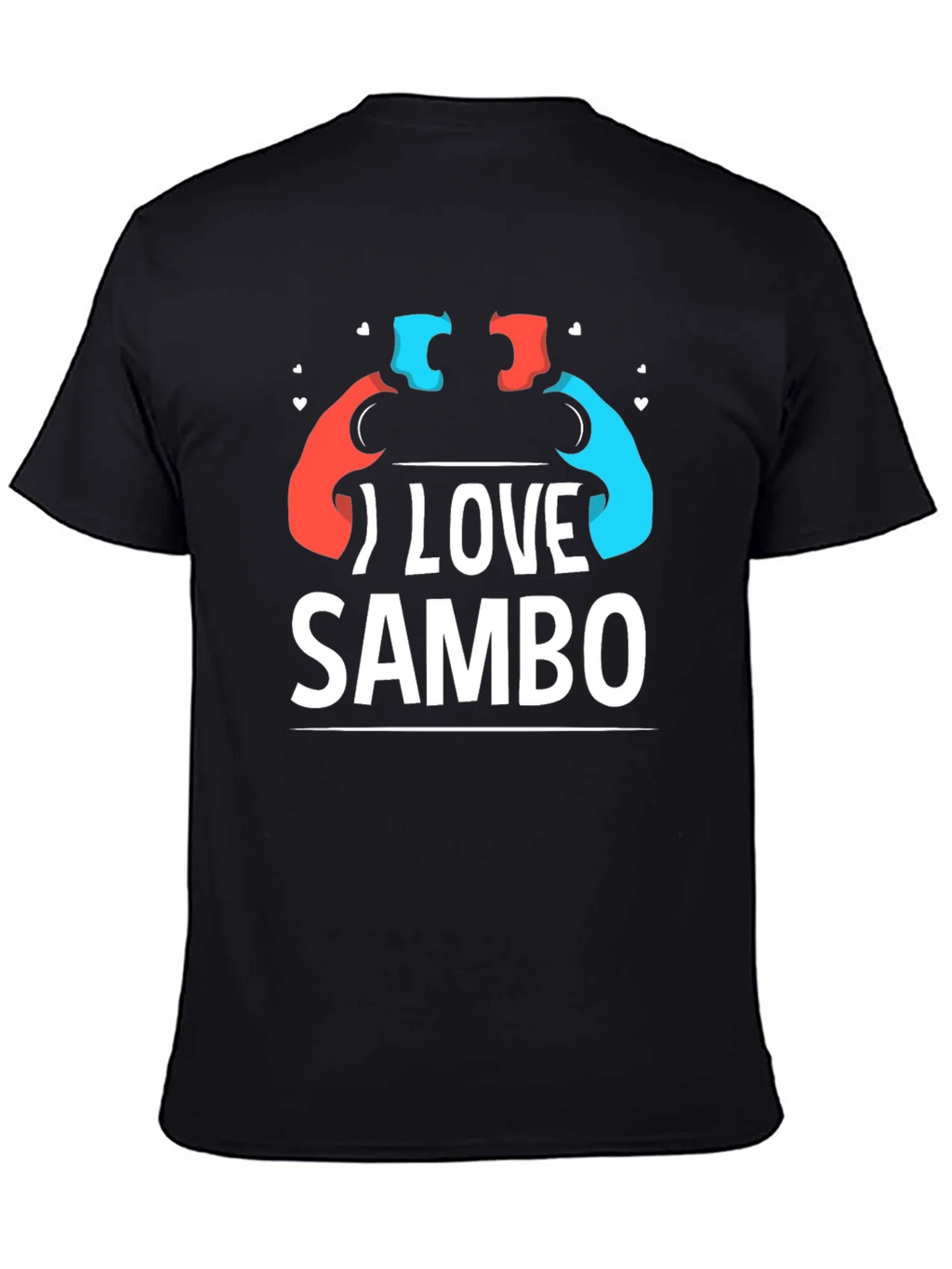 I Love Sambo T-Shirt - Wrestling Sport Tee product image 4