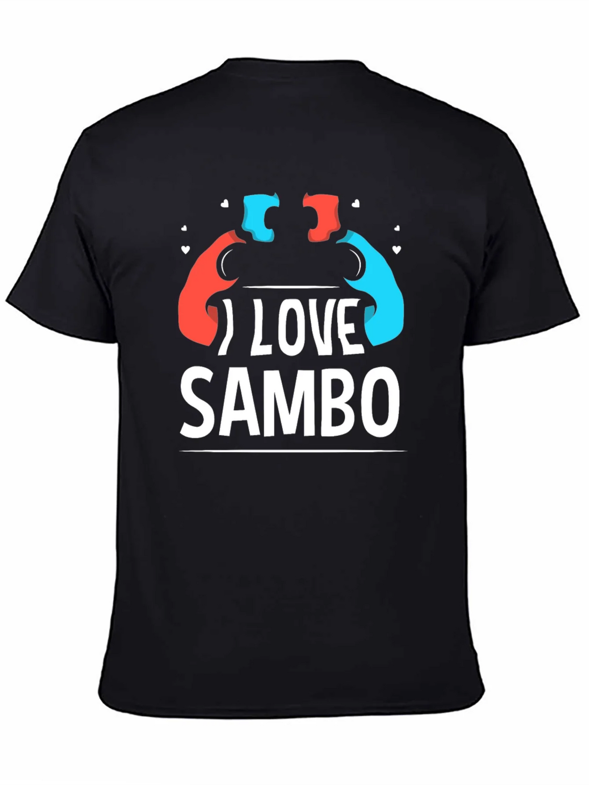 I Love Sambo T-Shirt - Wrestling Sport Tee product image 4