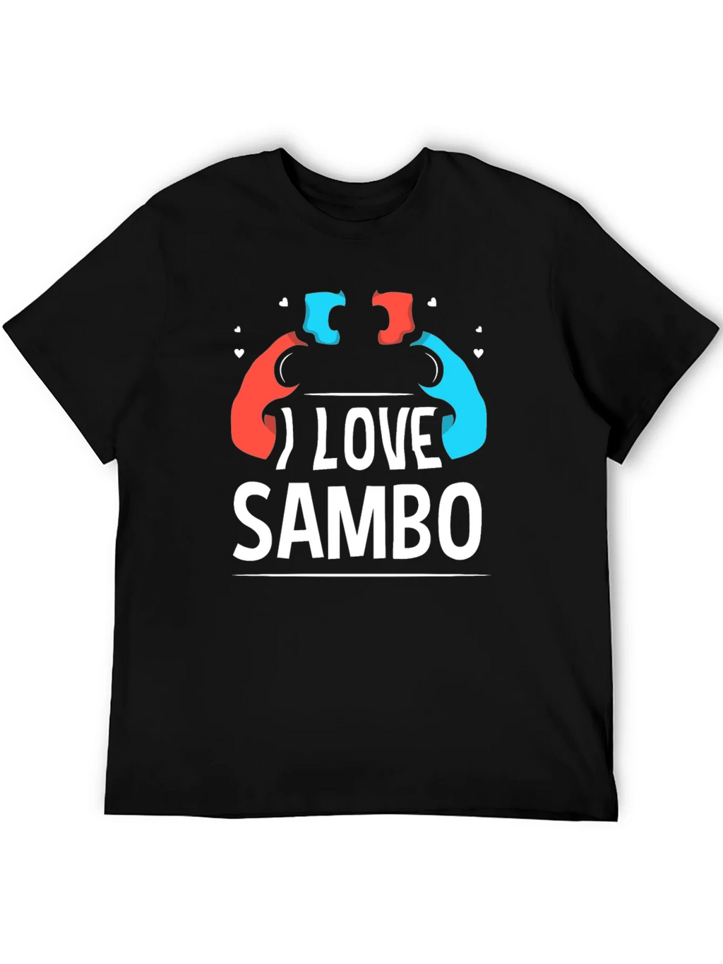 I Love Sambo T-Shirt - Wrestling Sport Tee product image 5