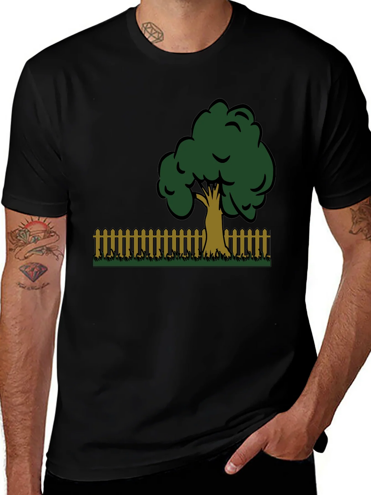 Nature Scene Graphic Tee product image 1