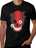 Creepy Skull T-Shirt - Eyeball Design product image 1