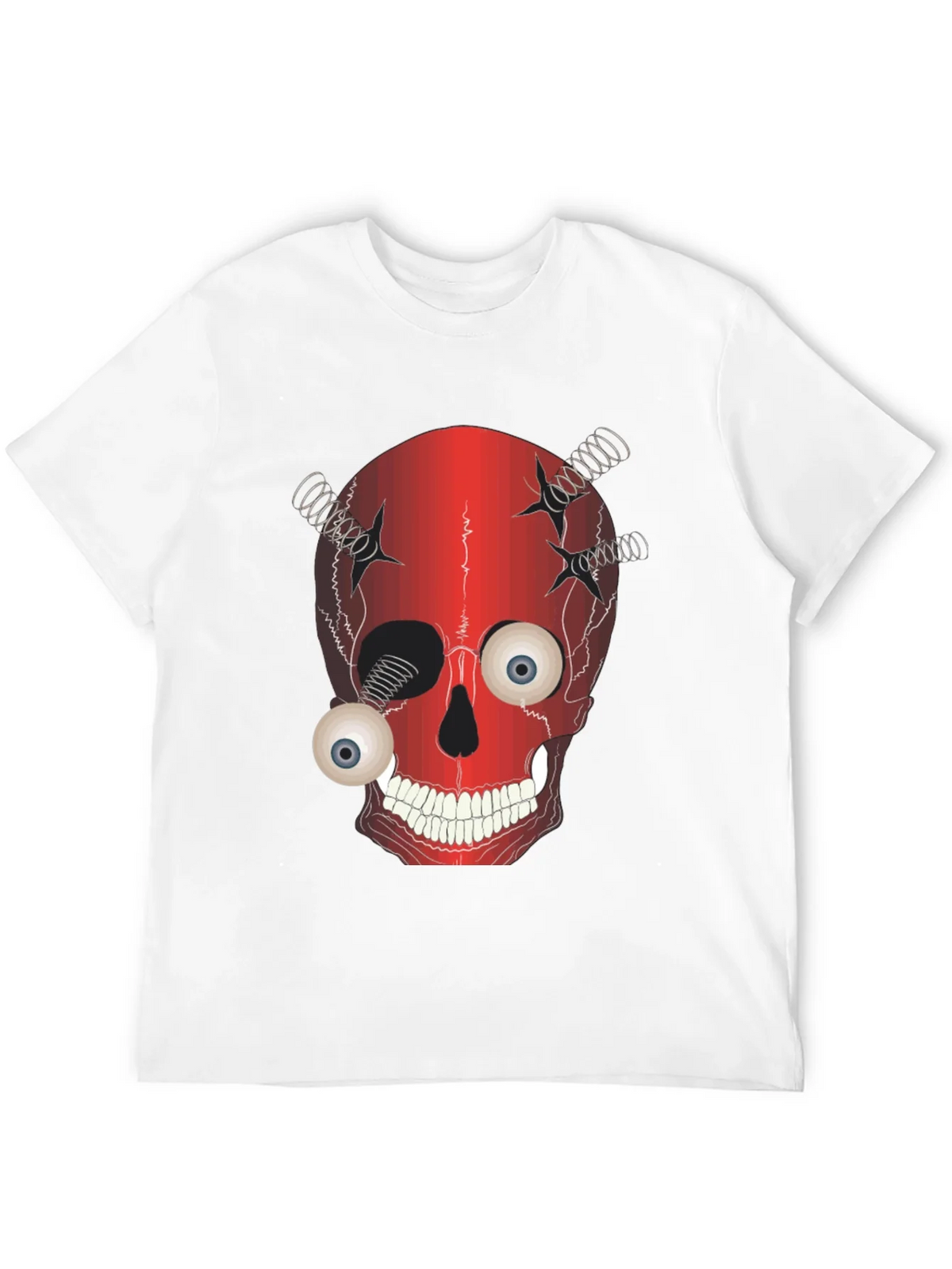 Creepy Skull T-Shirt - Eyeball Design product image 11