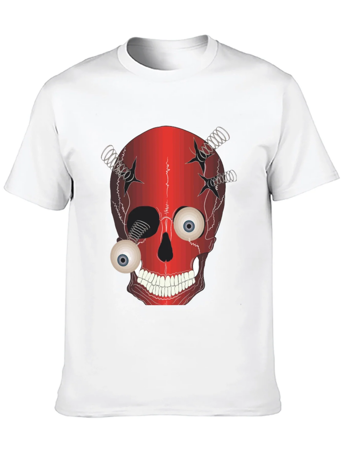Creepy Skull T-Shirt - Eyeball Design product image 9